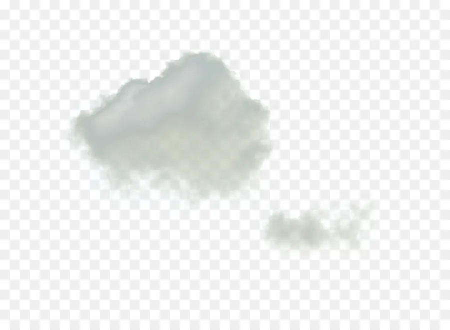 Branco，Nuvem PNG