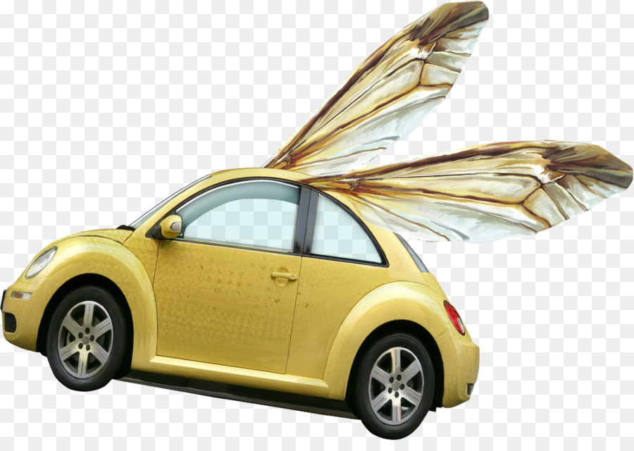 Volkswagen Beetle，Carro PNG