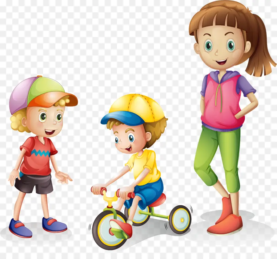 Criança，Bicicleta PNG