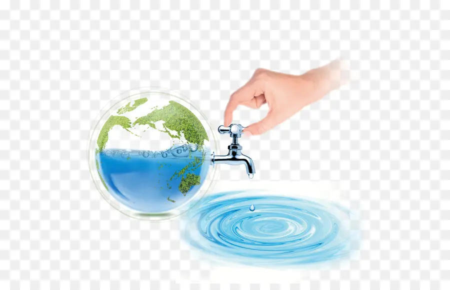 água，Conservação Da água PNG