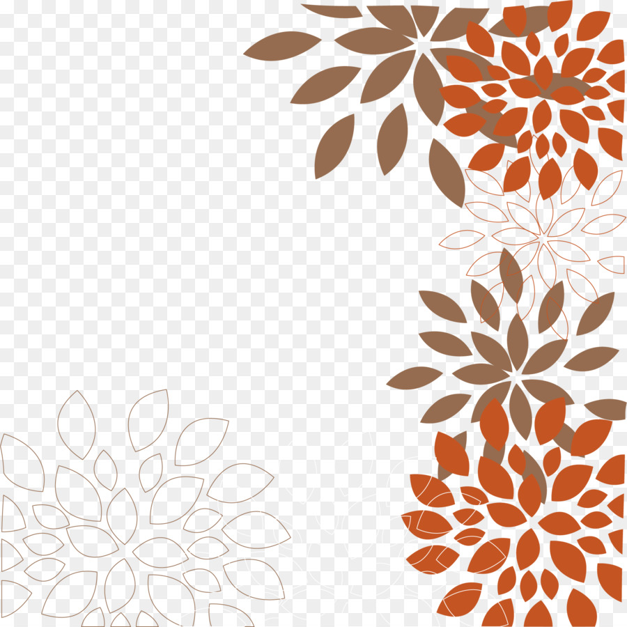 Padrão Floral，Folhas PNG