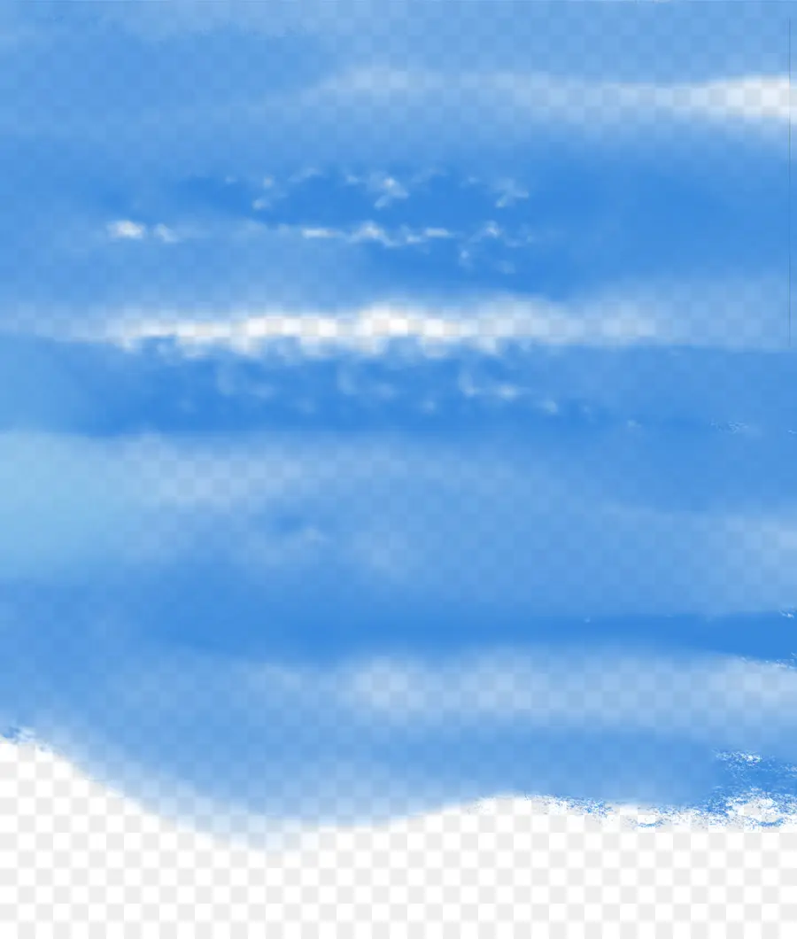 Céu Azul Com Nuvens，Azul PNG