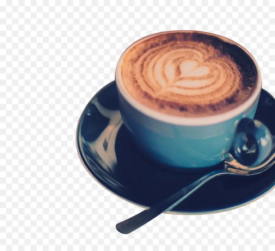 Xícara De Café，Arte Com Leite PNG