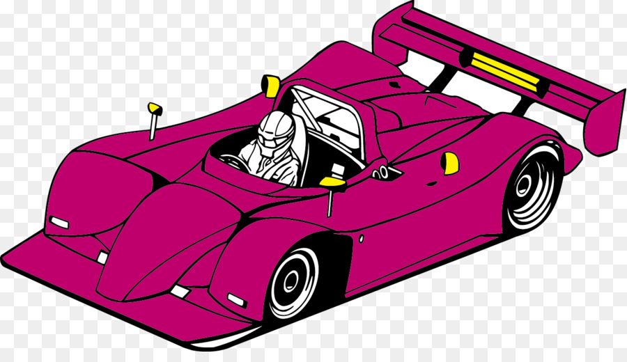 Carro De Corrida Rosa，Corrida PNG