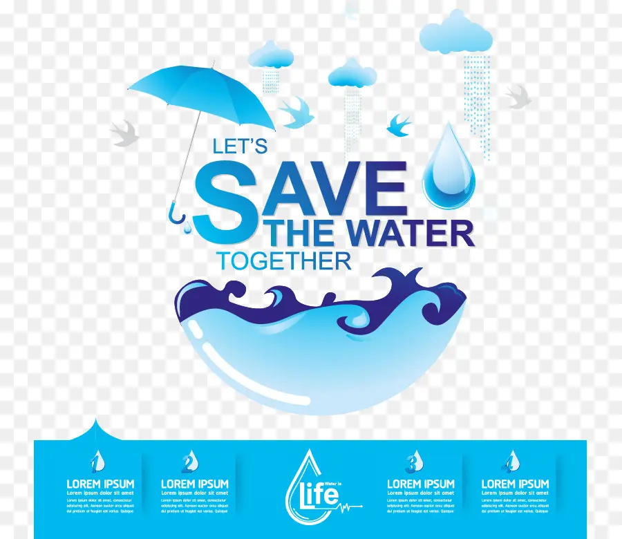 A Eficiência Da água，Cartaz PNG