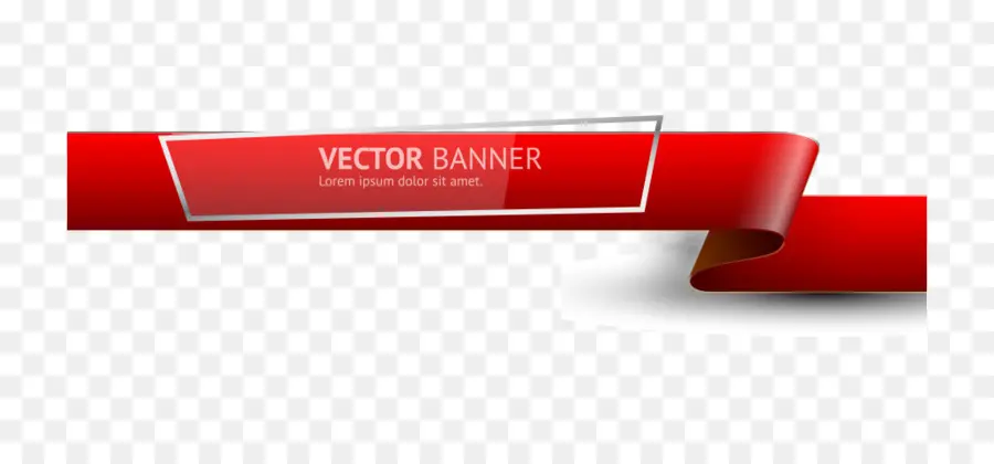 Bandeira Vetorial Vermelha，Vermelho PNG