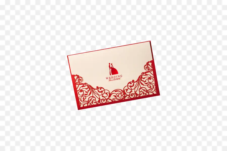 Convite De Casamento，Vermelho PNG