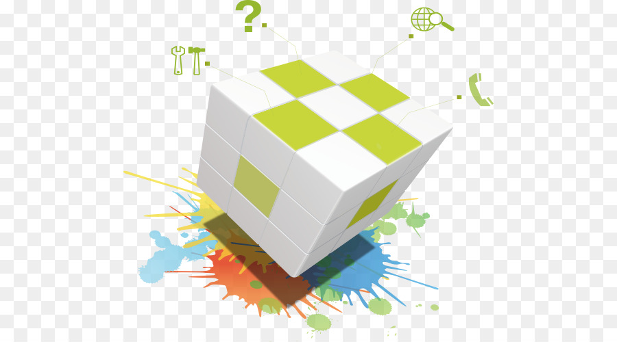 Rubiks Cube，O Adobe Illustrator PNG