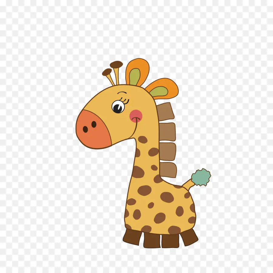 Girafa，Amarelo PNG