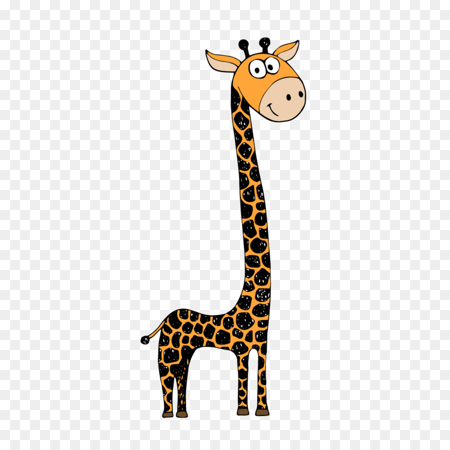 Girafa，Desenho Animado PNG