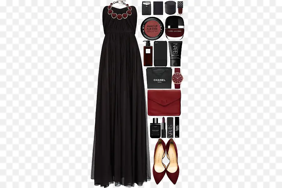 Vestido Preto，Moda PNG