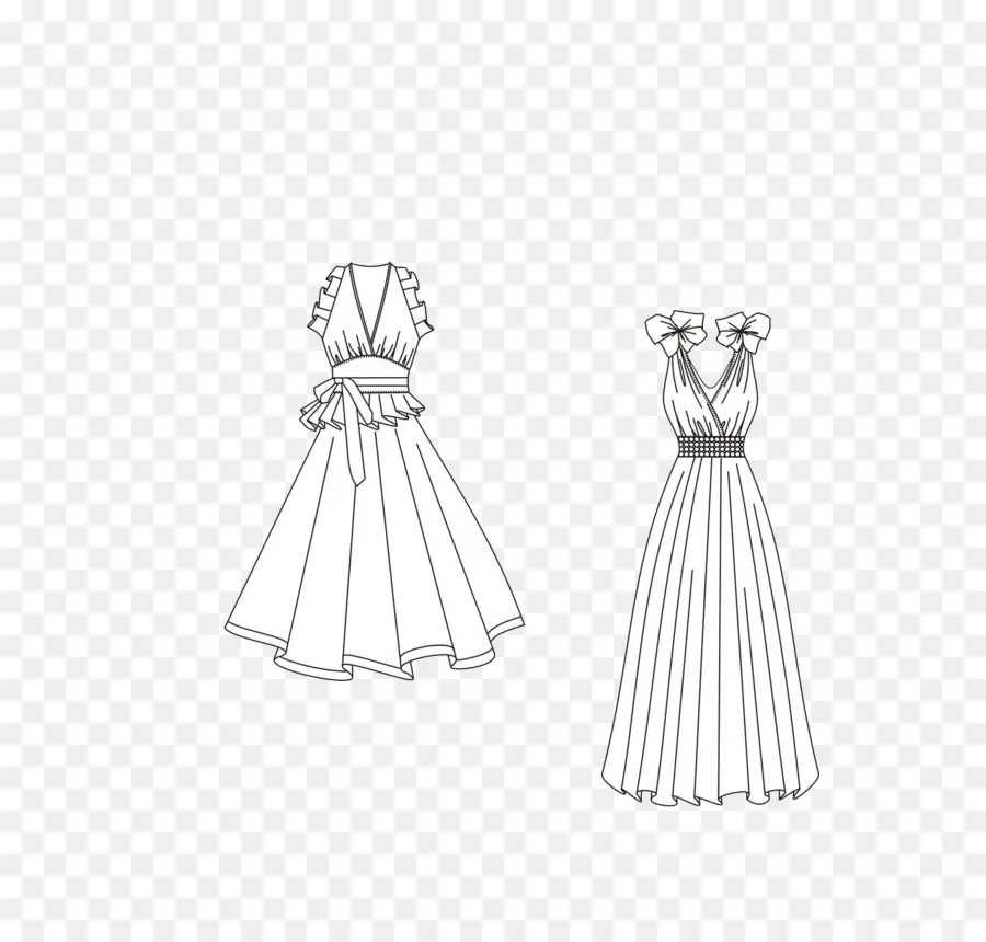 Vestidos，Moda PNG