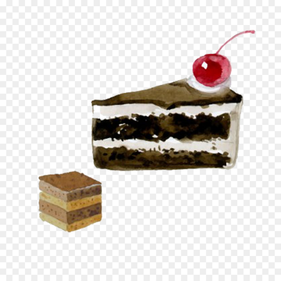 Bolo De Chocolate，Cereja PNG