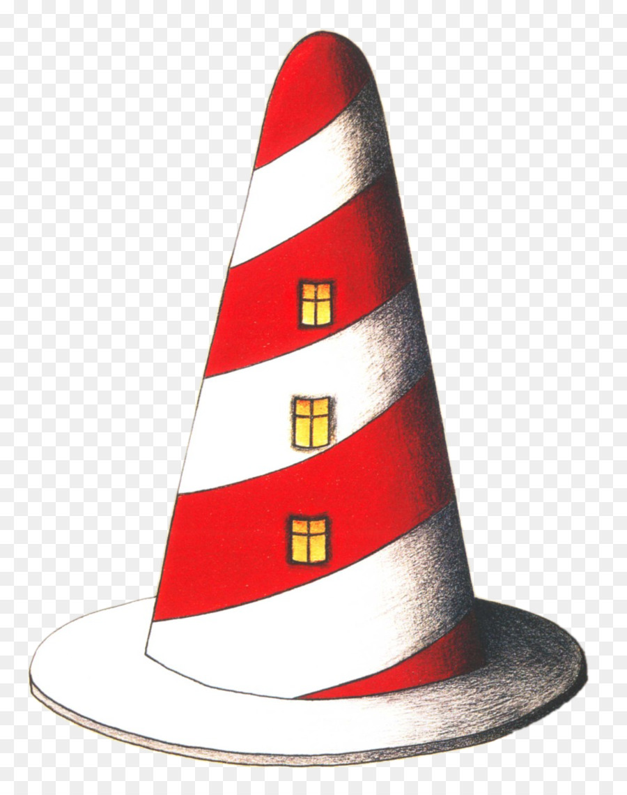 Chapéu Listrado，Vermelho PNG