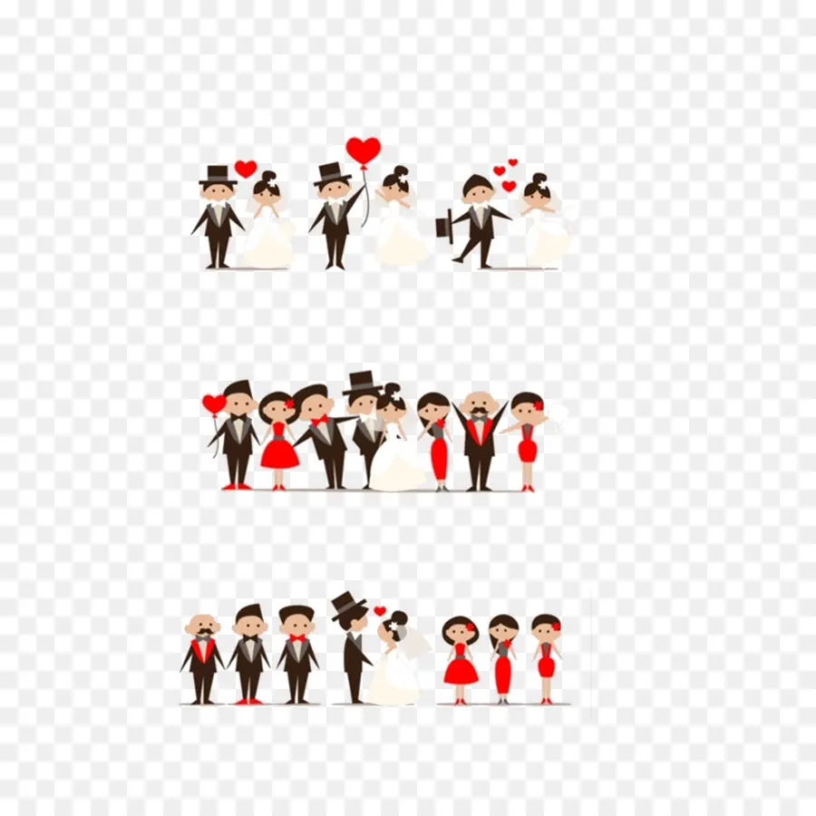 Casamento，Cartoon PNG