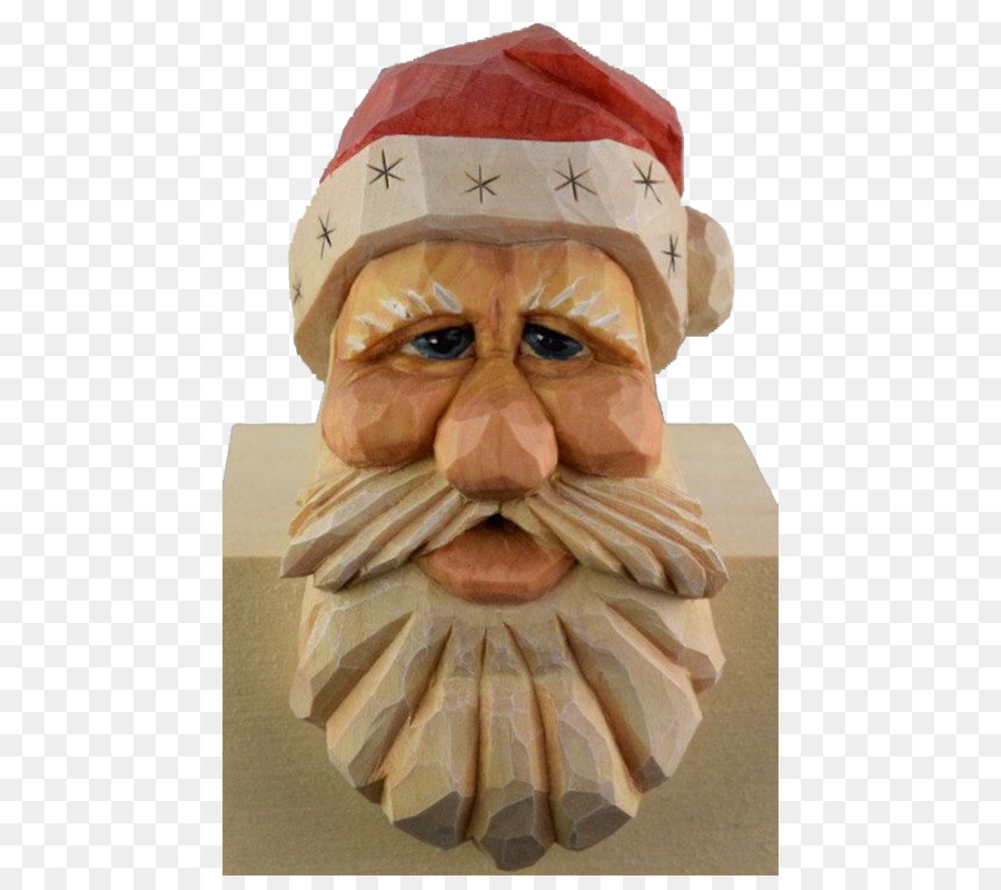 Papai Noel De Madeira，Escultura PNG