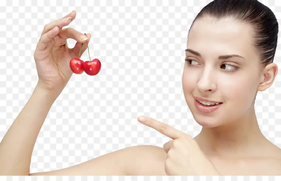 Mulher Com Cerejas，Fruta PNG