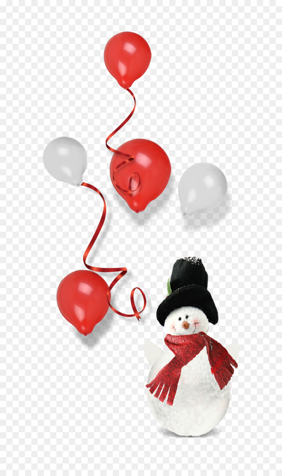 Boneco De Neve，Balão PNG