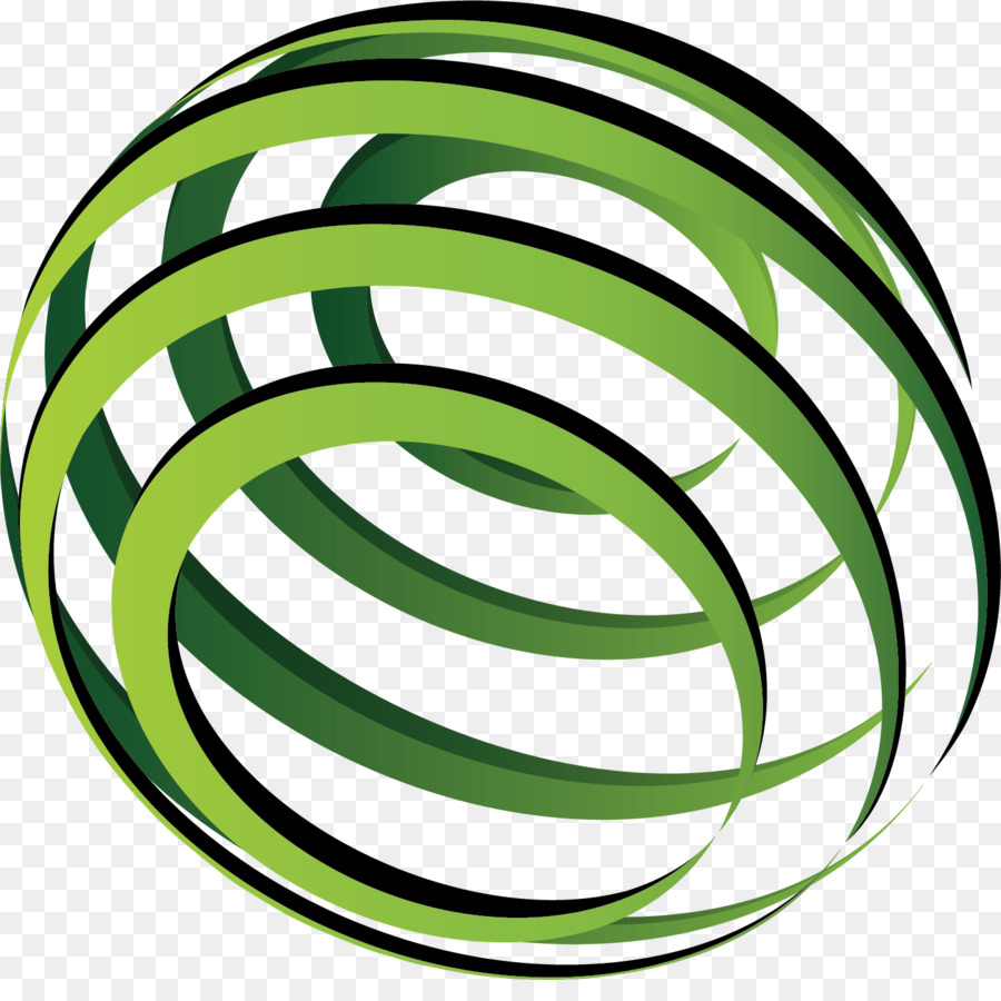 Esfera Verde，3d PNG