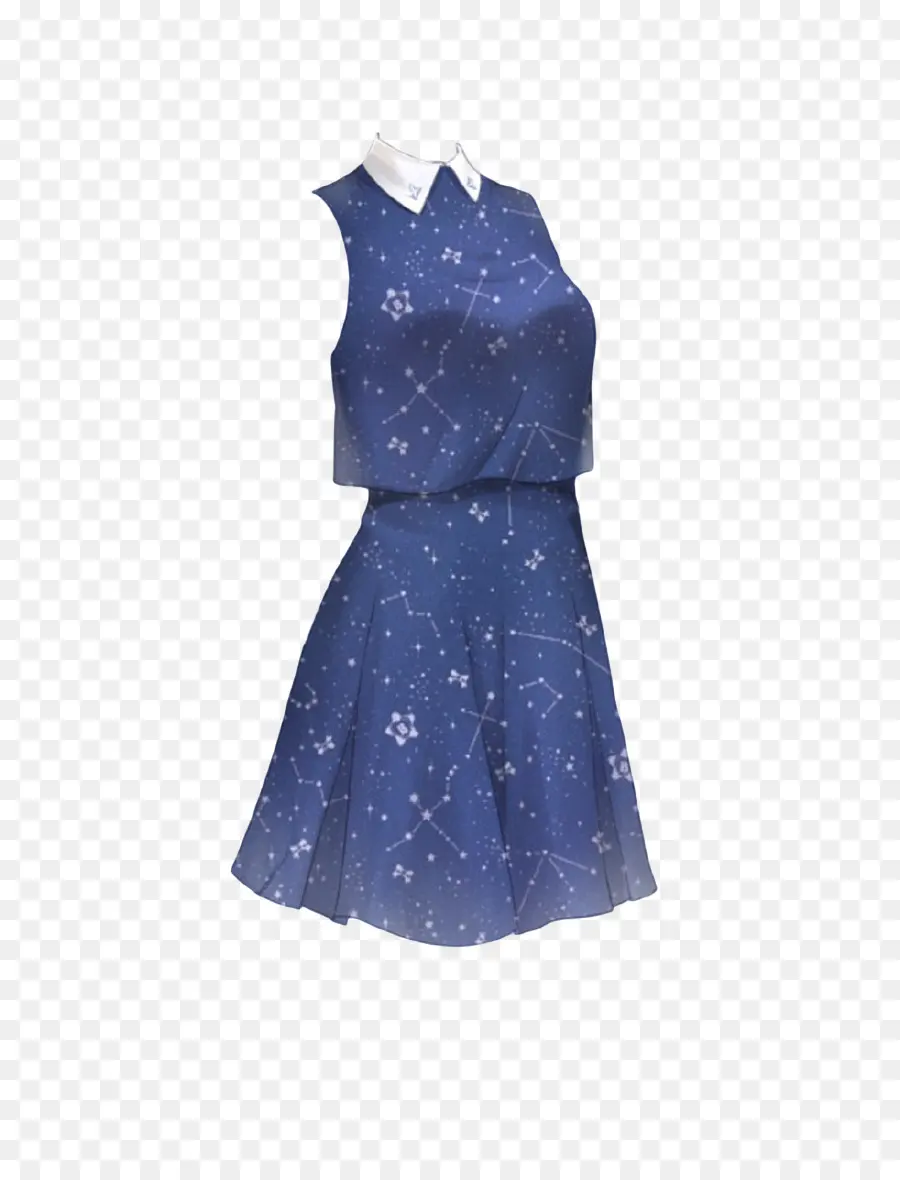 Vestido Azul，Constelações PNG