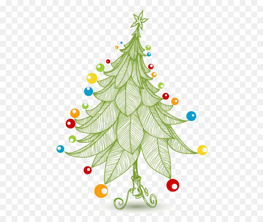 árvore De Natal，Ano Novo árvore PNG