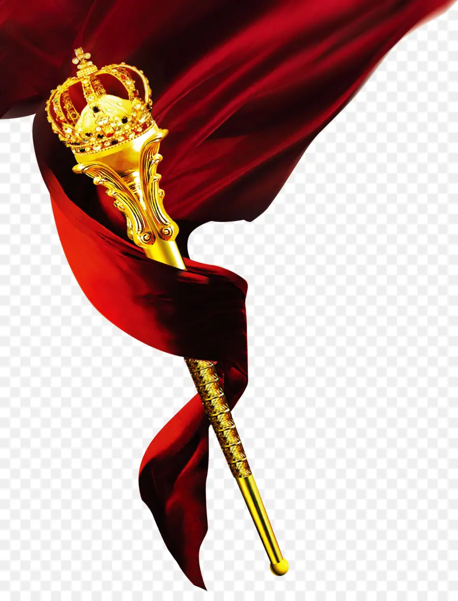 Coroa De Ouro，Cetro PNG