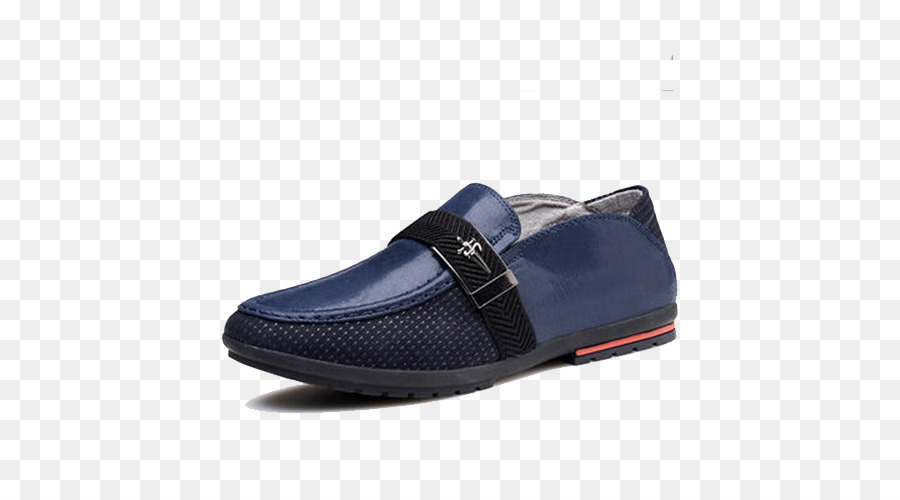 Sapato Azul，Mocassim PNG