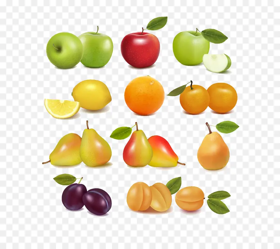 Frutas，Peras PNG