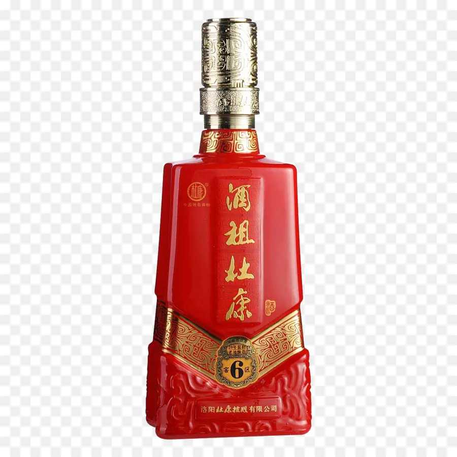 Garrafa De Licor Chinês，Garrafa Vermelha PNG