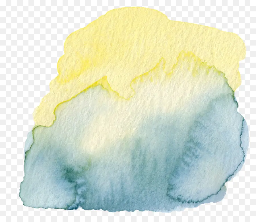 Amarelo，Pintura Em Aquarela PNG