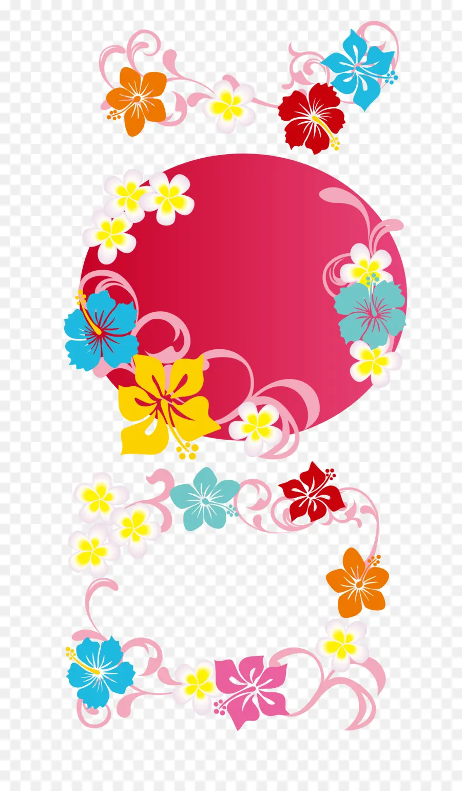 Desenho Floral，Flores PNG