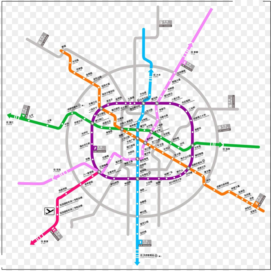 Mapa Do Metrô，Metrô PNG