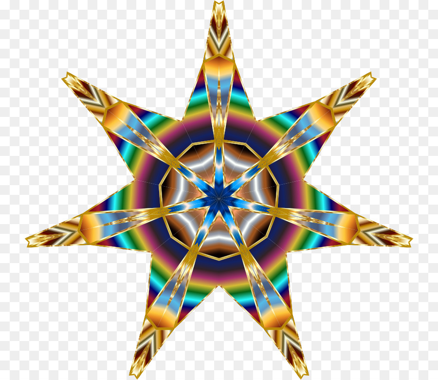 Ornamento De Estrela，Feriado PNG