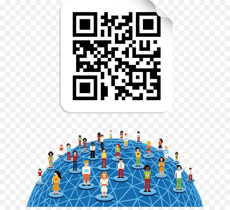 Código Qr，Pessoas PNG