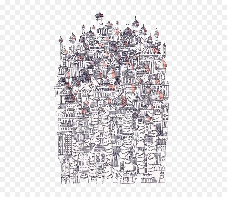 Cidade Do Doodle，Edifícios PNG