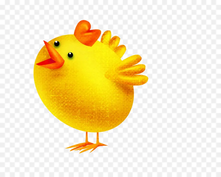 Frango Amarelo，Pássaro PNG