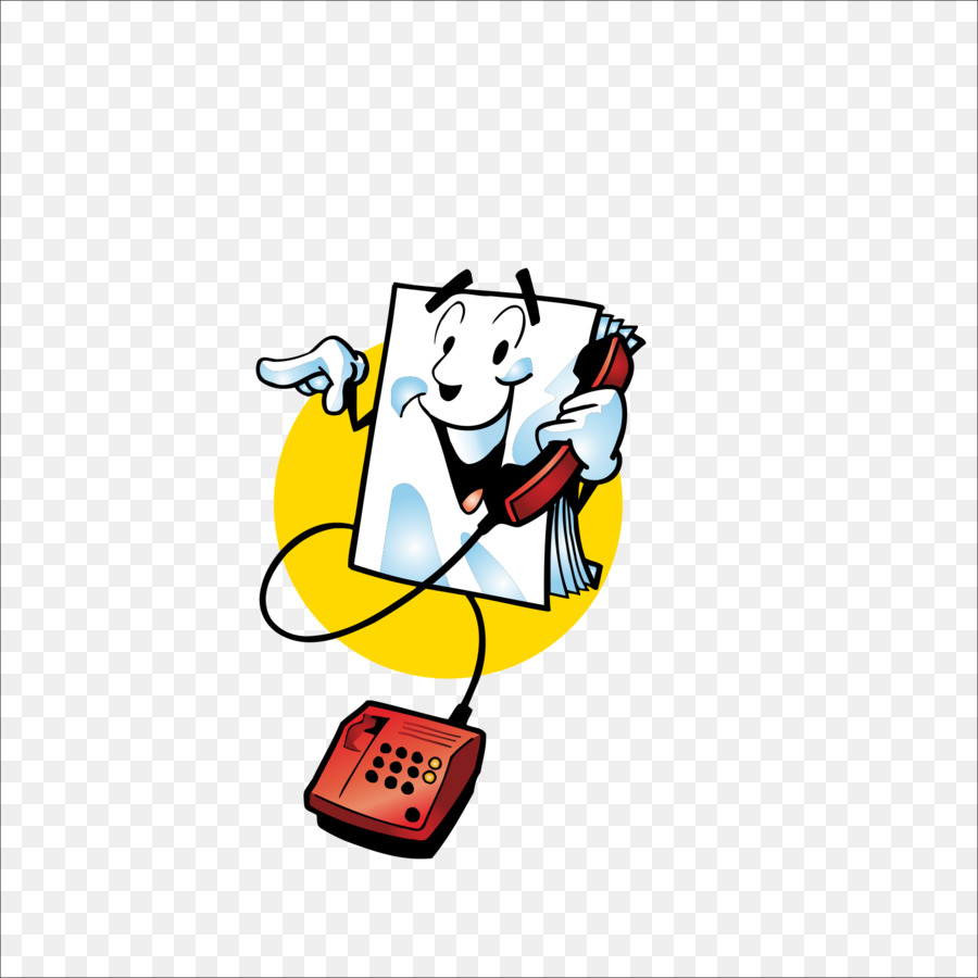 Telefone，Cartoon PNG