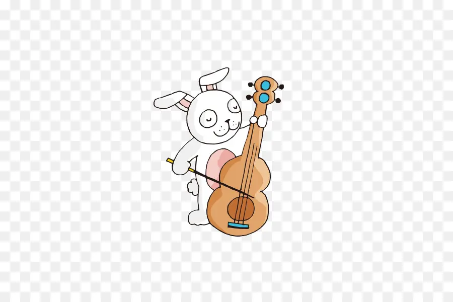 Coelho Com Guitarra，Coelho PNG