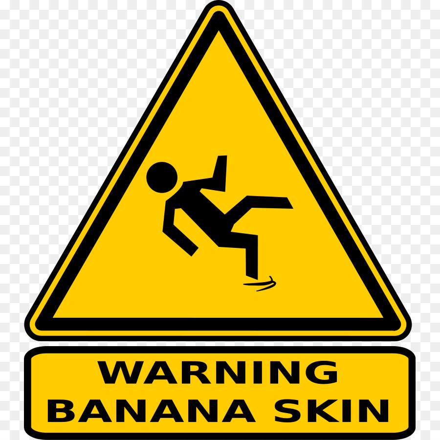 Sinal De Alerta，Pele De Banana PNG