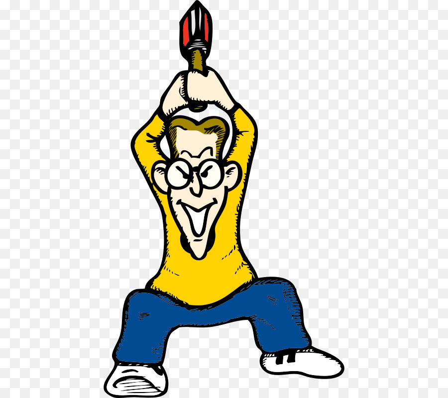 Personagem De Desenho Animado Com Uma Chave De Fenda，Chave De Fenda PNG