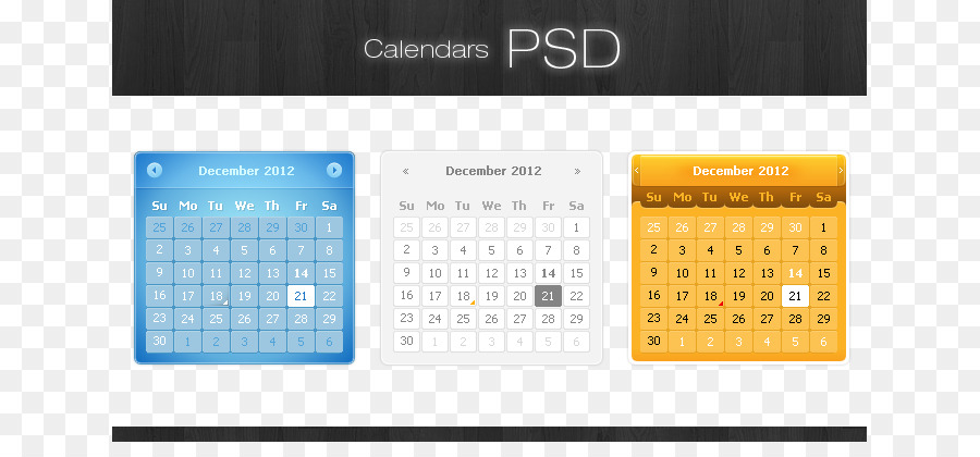 Calendário，Modelo PNG