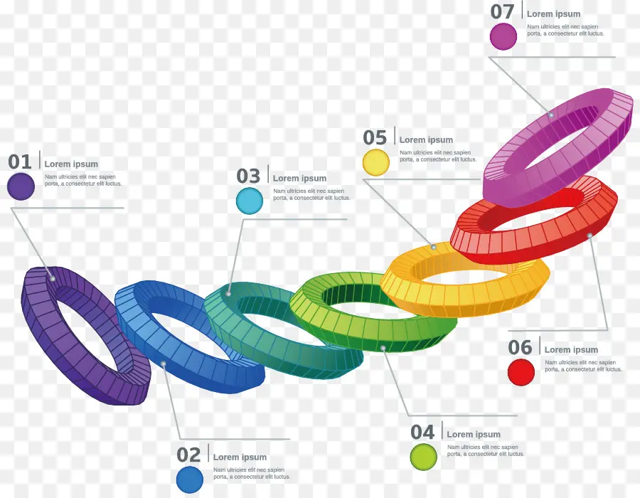 Anéis Coloridos，Diagrama PNG