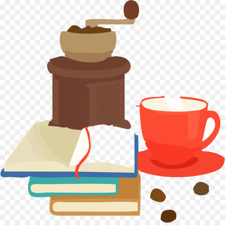 Livros E Café，Leitura PNG