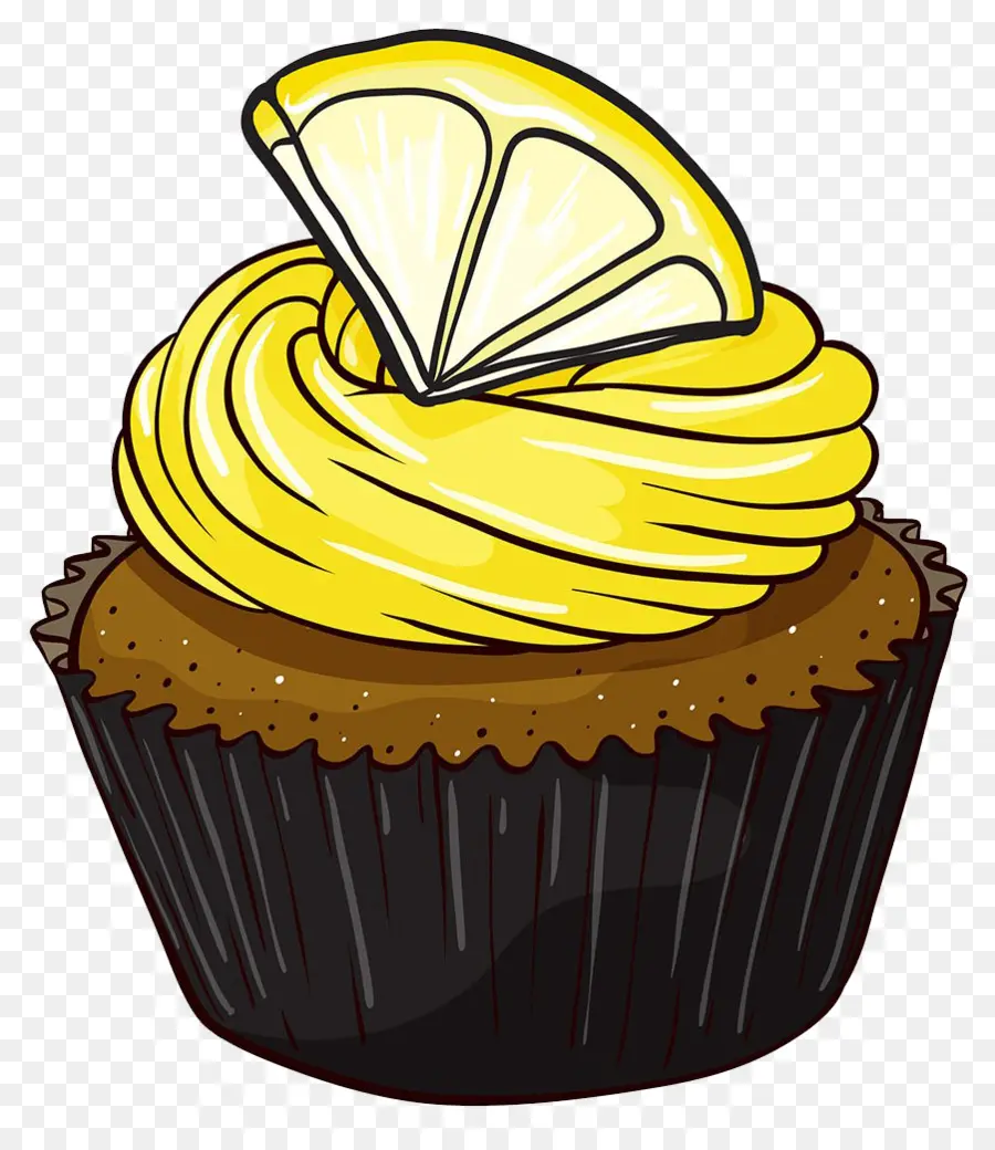 Cupcake，Gelo PNG