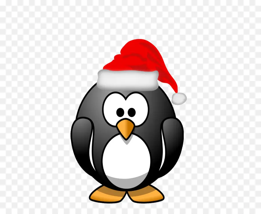 Penguin，Papai Noel PNG