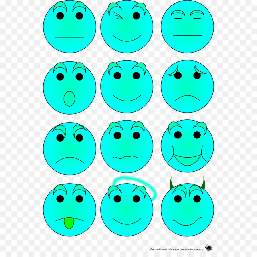 Emoticons，Expressões PNG