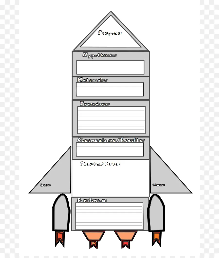 Gráfico De Foguete，Diagrama PNG