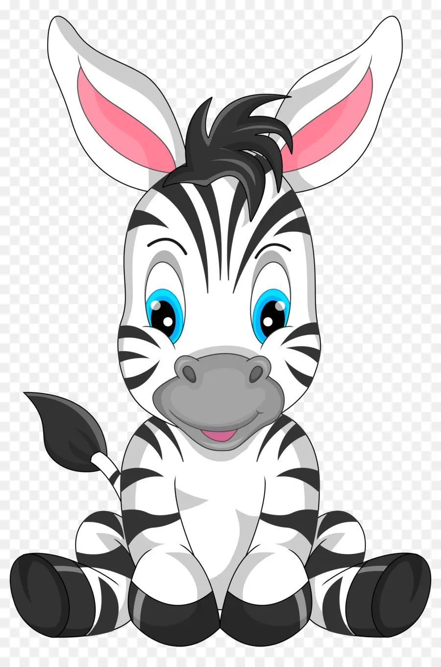 Cartoon，Zebra PNG