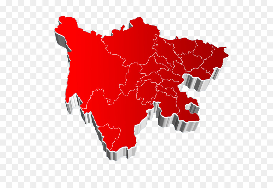 Mapa Vermelho，Regiões PNG