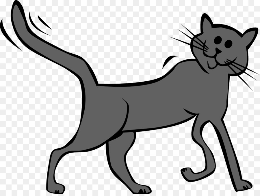 Gato Preto，Felino PNG